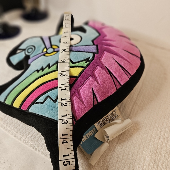 Fortnite Brite Unicorn Plush Cushion Head Pillow - Picture 4 of 7